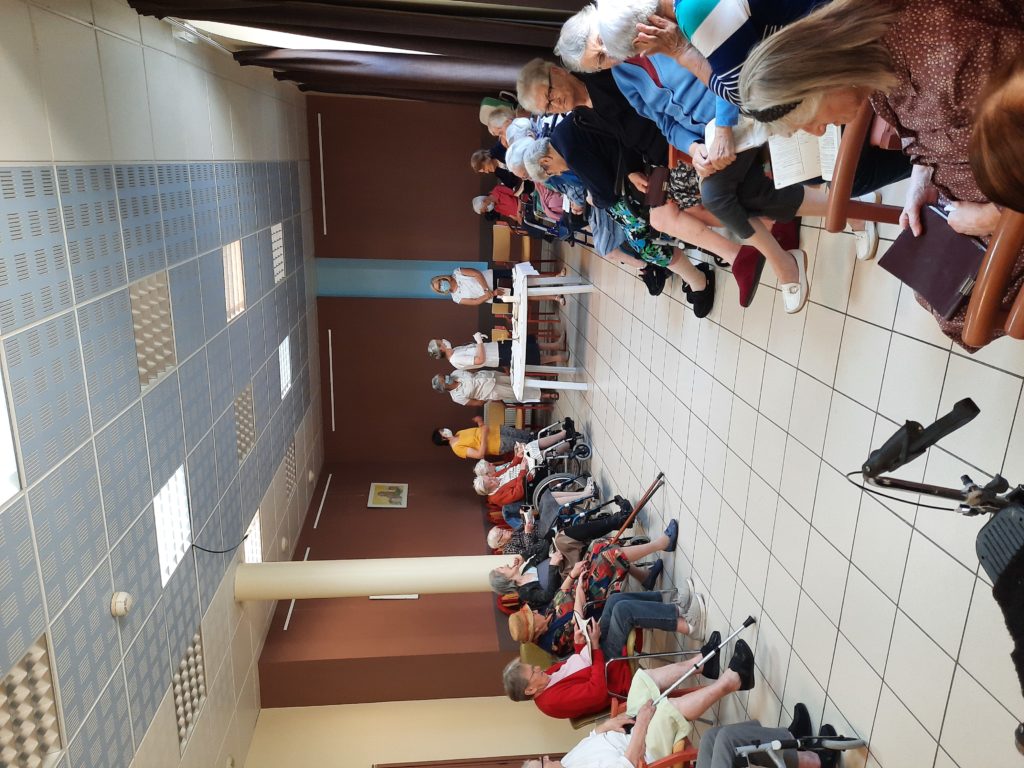 Reprise des instants de prières ! EHPAD SainteMonique